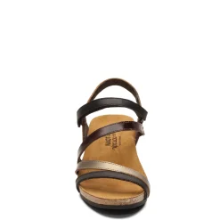 Naot Sandals|Women's , Hero Sandal Black / Pewter