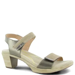 Naot Sandals|Women's , Intact Sandal Khaki/Pewter