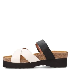 Naot Sandals|Women's , Juliette Sandal Black / White