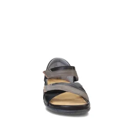 Naot Sandals|Women's , Karawa Sandal Soft Black/Gray/Khaki