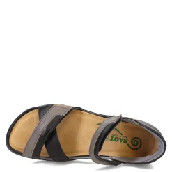 Naot Sandals|Women's , Karawa Sandal Soft Black/Gray/Khaki