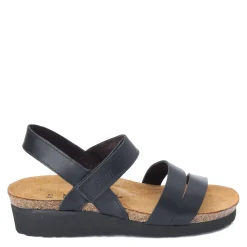 Naot Sandals|Women's , Kayla Sandal Black Matte