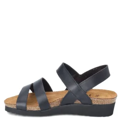 Naot Sandals|Women's , Kayla Sandal Black Matte