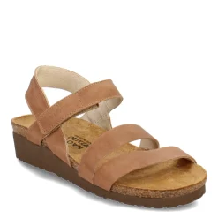 Naot Wedges|Women's , Kayla Sandal Latte