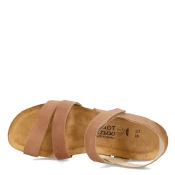 Naot Wedges|Women's , Kayla Sandal Latte