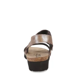 Naot Wedges|Women's , Kayla Sandal Silver
