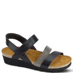 Naot Sandals|Women's , Krista Mid Heel Sandal Black