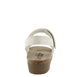 Naot Sandals|Women's , Krista Sandal Ivory / Gold