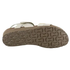 Naot Sandals|Women's , Krista Sandal Ivory / Gold