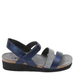 Naot Sandals|Women's , Krista Sandal Polar Sea Lthr/Dark