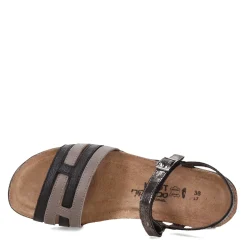 Naot Sandals|Women's , Lucy Sandal Black Gray