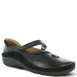 Naot Flats|Women's , Matai Slip-On Shoe Black Tonal