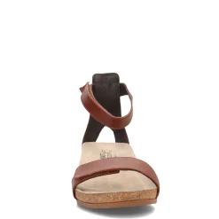 Naot Wedges|Women's , Mermaid Sandal Chestnut