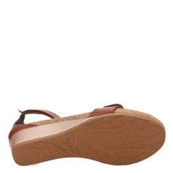 Naot Wedges|Women's , Mermaid Sandal Chestnut