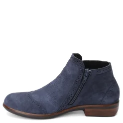Naot Boots|Women's , Nefasi Ankle Boot Navy Velvet Nubuck