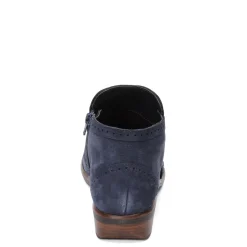 Naot Boots|Women's , Nefasi Ankle Boot Navy Velvet Nubuck