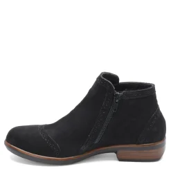 Naot Boots|Women's , Nefasi Ankle Boot Black Velvet Nubuck