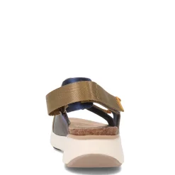 Naot Sandals|Women's , Odyssey Sandal Grey/Navy/Gold
