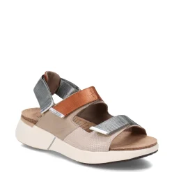 Naot Sandals|Women's , Odyssey Sandal Beige/Grey/Brown