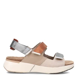 Naot Sandals|Women's , Odyssey Sandal Beige/Grey/Brown