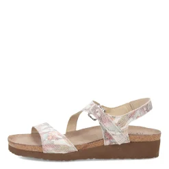 Naot Sandals|Women's , Pamela Sandal Off White Floral