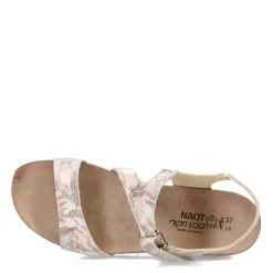 Naot Sandals|Women's , Pamela Sandal Off White Floral