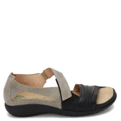 Naot Sandals|Women's , Papaki Sandal Speckled Beige/Black