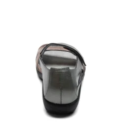 Naot Sandals|Women's , Papaki Sandal Shitake Nubuck/Sterling