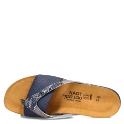 Naot Sandals|Women's , Penelope Sandal Navy Python