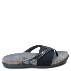 Naot Sandals|Women's , Penelope Sandal Black Metallic