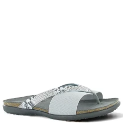 Naot Sandals|Women's , Penelope Sandal Grey Snake Print