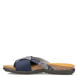 Naot Sandals|Women's , Penelope Sandal Navy Python