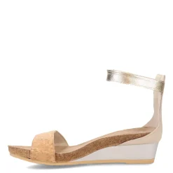 Naot Wedges|Women's , Pixie Sandal Cork Gold