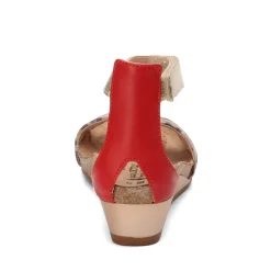 Naot Wedges|Women's , Pixie Sandal Cheetah