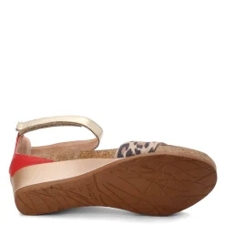 Naot Wedges|Women's , Pixie Sandal Cheetah