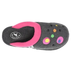 Naot Slippers|Women's , Repose Slipper Grey/Pink