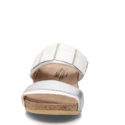 Naot Sandals|Women's , Royalty Sandal White / Silver