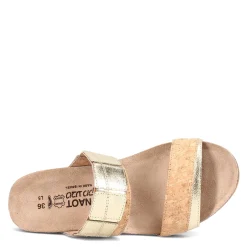 Naot Sandals|Women's , Royalty Sandal Cork Gold