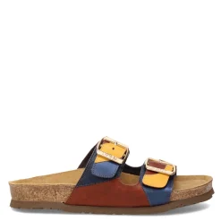 Naot Sandals|Women's , San Diego Sandal Brown Yellow