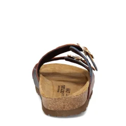Naot Sandals|Women's , San Diego Sandal Brown Yellow
