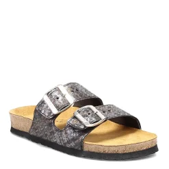 Naot Sandals|Women's , Santa Barbara Slide Sandal Metallic Mult