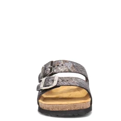 Naot Sandals|Women's , Santa Barbara Slide Sandal Metallic Mult