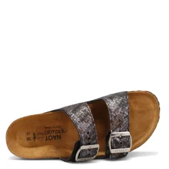 Naot Sandals|Women's , Santa Barbara Slide Sandal Metallic Mult