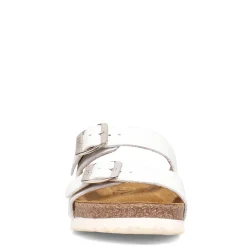 Naot Sandals|Women's , Santa Barbara Slide Sandal White Leather