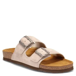 Naot Sandals|Women's , Santa Barbara Slide Sandal Sand Suede
