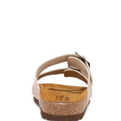 Naot Sandals|Women's , Santa Barbara Slide Sandal Sand Suede
