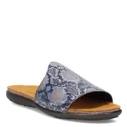 Naot Sandals|Women's , Skylar Sandal Navy Snake