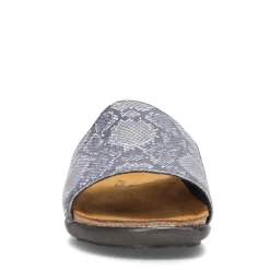 Naot Sandals|Women's , Skylar Sandal Navy Snake