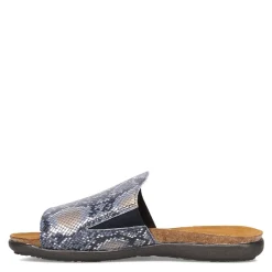 Naot Sandals|Women's , Skylar Sandal Navy Snake