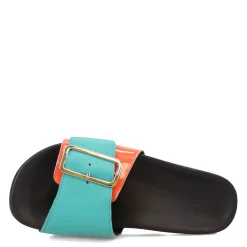 Naot Sandals|Women's , Tahiti Sandal Coral/Turquoise